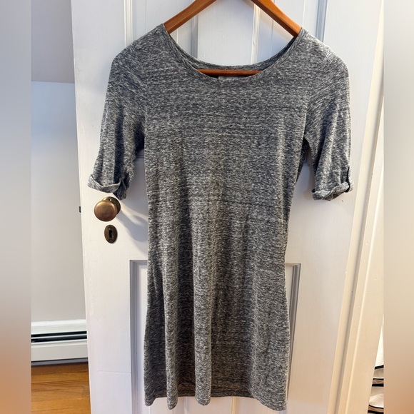 Derek heart Gray T-shirt dress - Picture 1 of 5